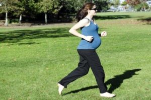 running while pregnant