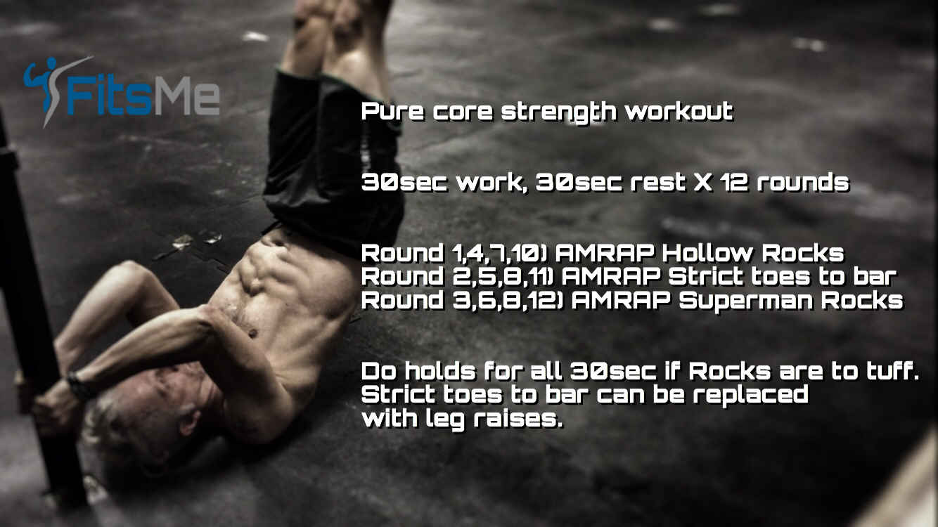 Pure core strength workout