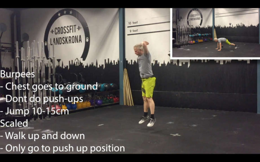 100 burpee challenge a great workout that can be done anywhere.