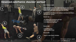 Calisthenics shoulder workout for beginners to advanced