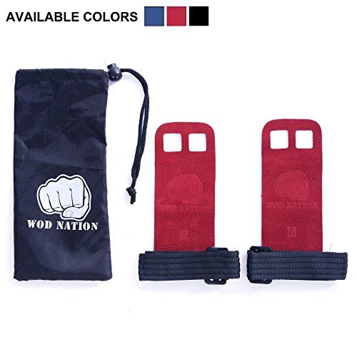 Leather Barbell Gymnastics Grips by WOD Nation