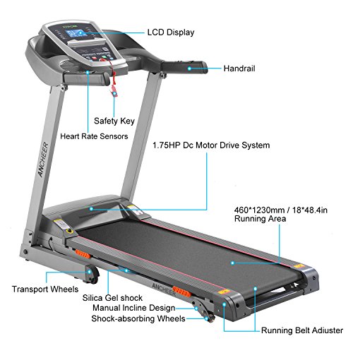 Folding Treadmill W4098
